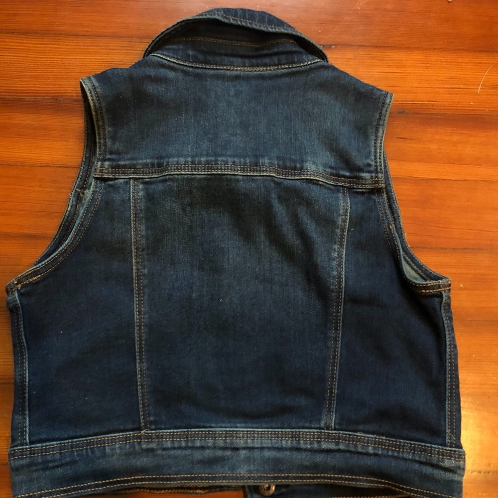 Denim Jacket Vest